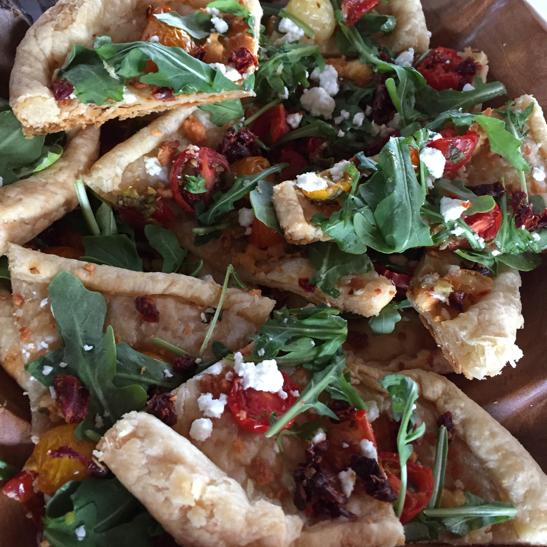 Arugula flat bread