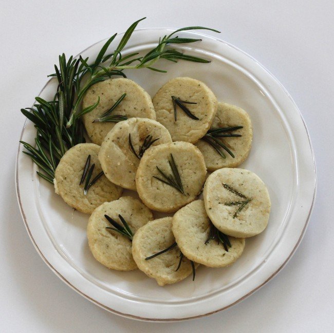 Rosemary shortbread