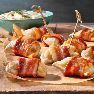 Bacon perogy